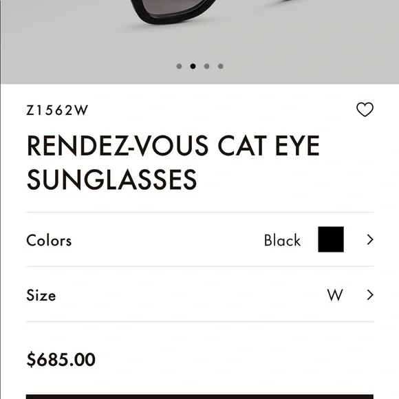 Louis Vuitton rendez-vous cat eye sunglasses - Picture 12 of 12